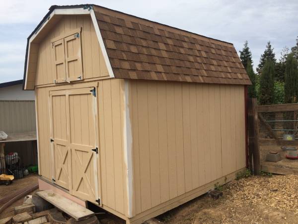 10x12 Wood frame Storage Shed - - Insulated - Excellent Grow Room